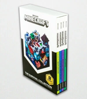 Minecraft The Survival Collection 4 Book Set by Mojang