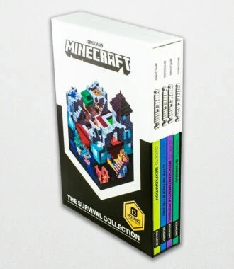 Minecraft The Survival Collection 4 Book Set by Mojang