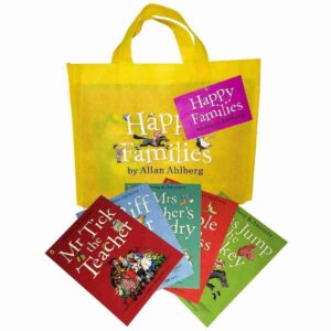 Happy Families Collection Allan Ahlberg 10 Books Set in a Bag Children Gift Pack