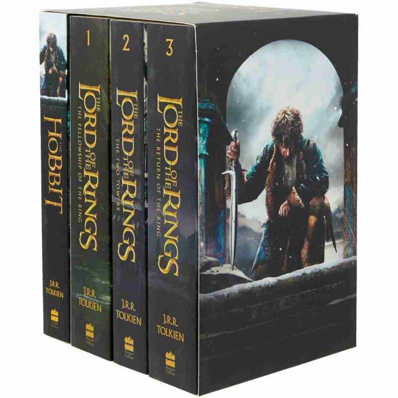 The Hobbit And The Lord Of The Rings 4 Books Box Set By J R R Tolkien