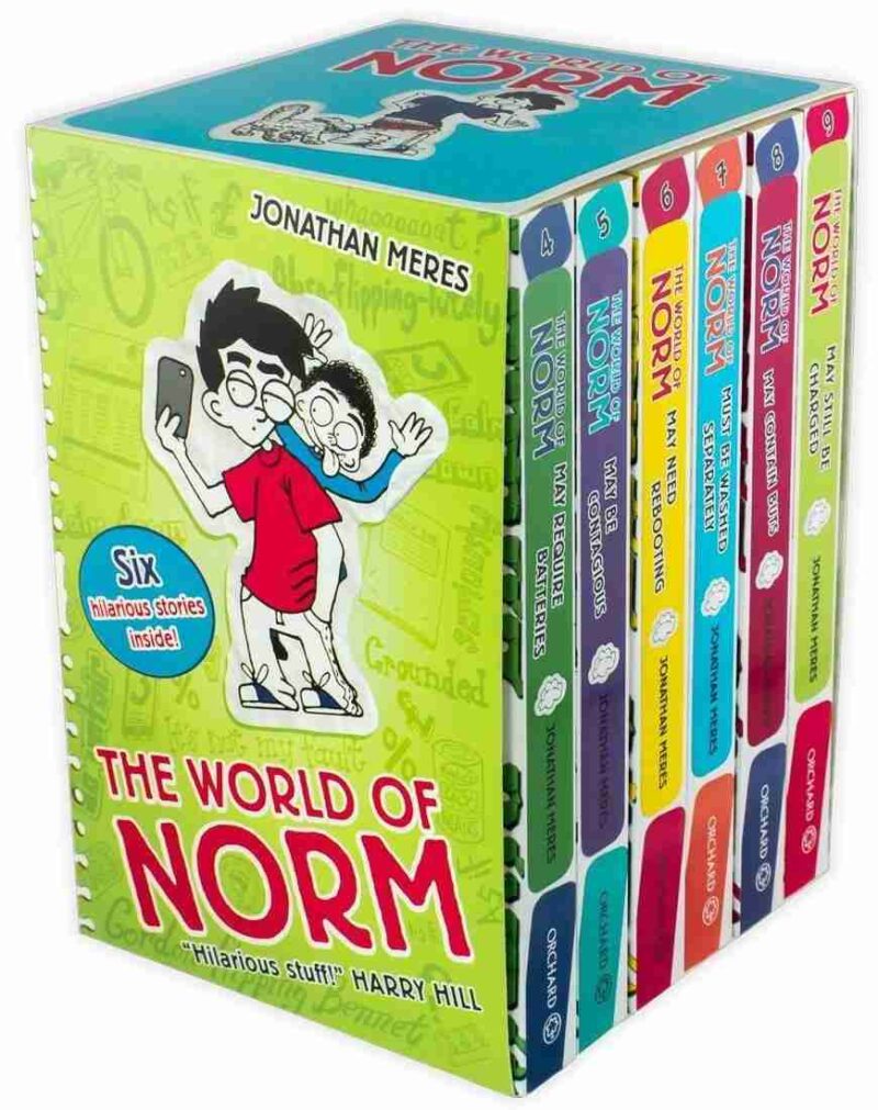 The World Of Norm Collection 6 Books Set By Jonathan Meres