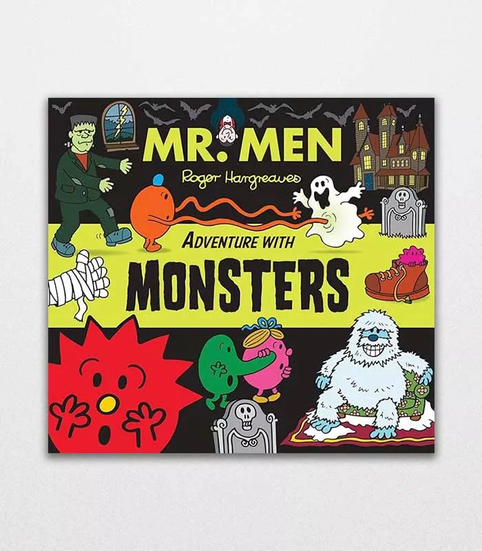 Mr. Men Adventure With Monsters By Adam Hargreaves