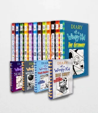Diary of a Wimpy Kid Collection of 16 Books