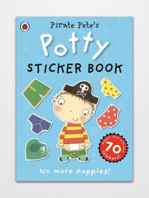 Pirate Pete's Potty sticker activity book