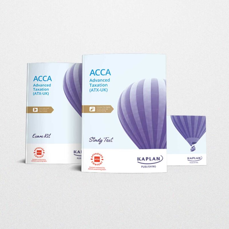Kaplan Acca Advanced Taxation Essentials Pack 2023-2024