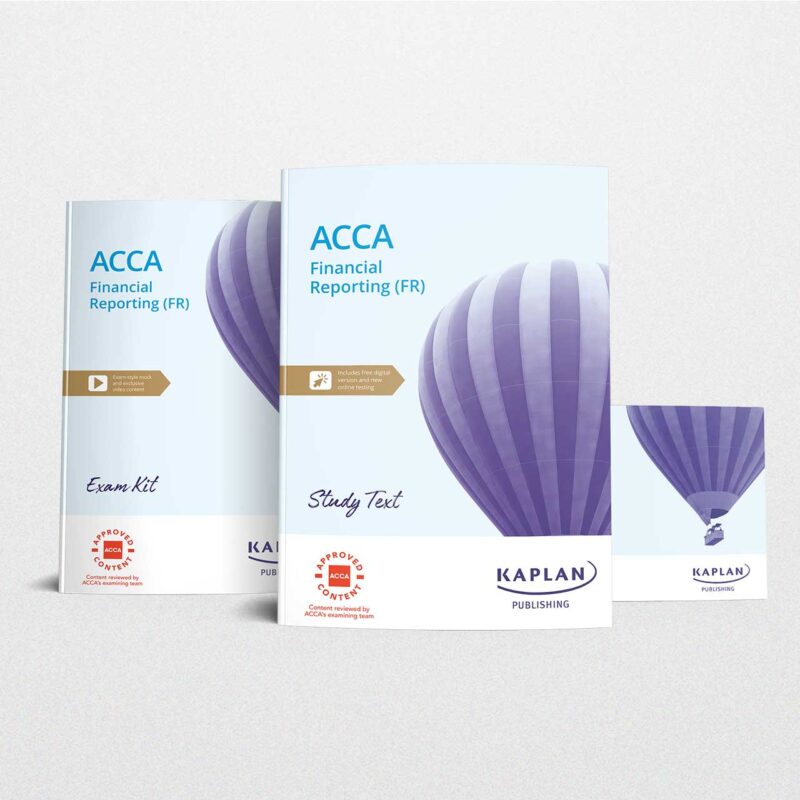 Kaplan Acca Financial Reporting Essentials Pack 2023-2024