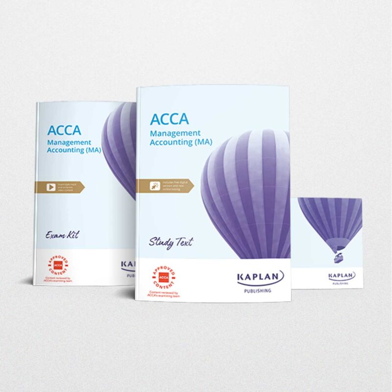 Kaplan Acca Management Accounting (Ma) Essentials Pack 2023-2024