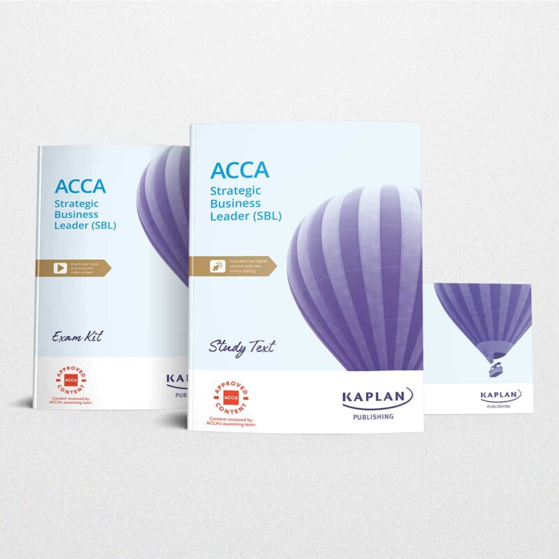 Kaplan Acca Strategic Business Leader Essentials Pack 2023-2024