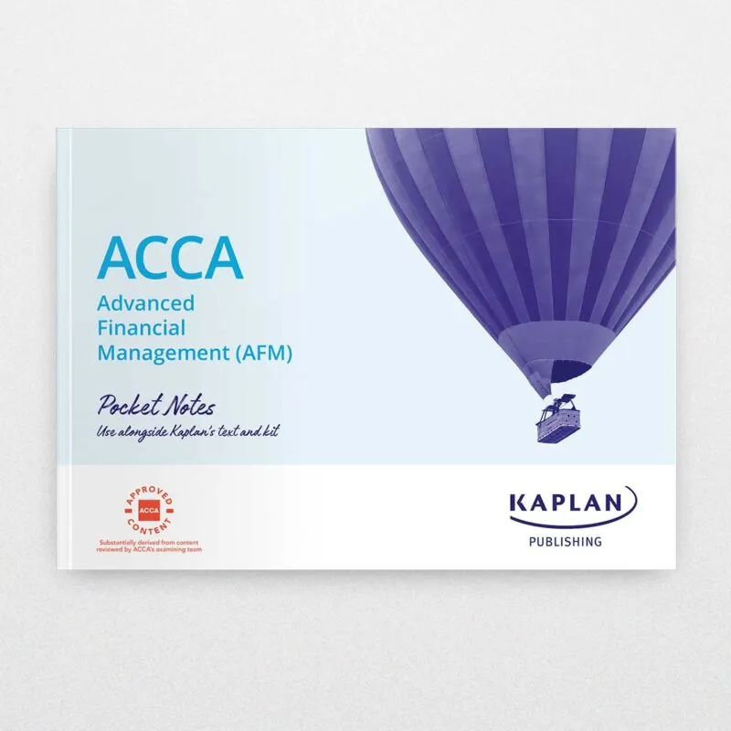 Kaplan Acca Advanced Financial Management Pocket Notes 2023-2024