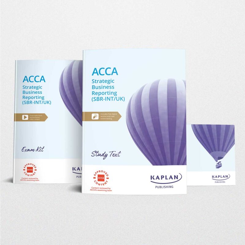Kaplan Acca Strategic Business Reporting Essentials Pack 2023-2024